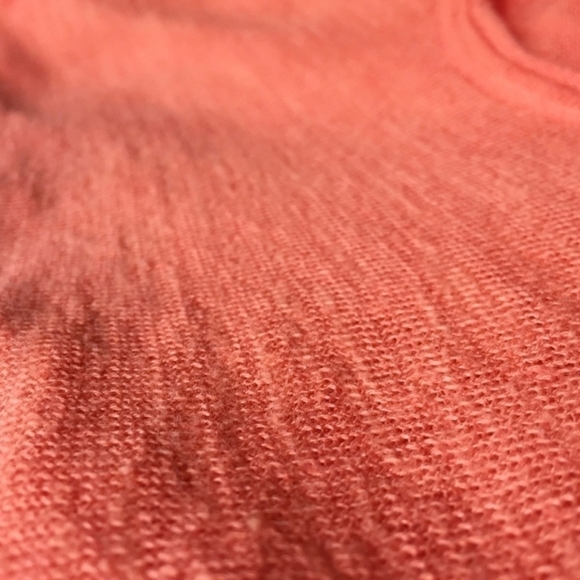 Athleta Vesta Sweater Tank Racerback Sinched Sides Coral Women's Medium M EUC - Picture 6 of 9